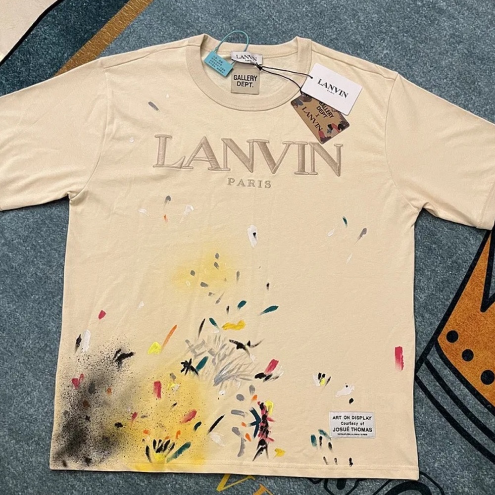 Lanvin gallery dept. Embroidered T-shirts